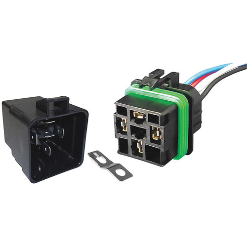 Paquet assorti de relais et de fil herm&eacute;tiques r&eacute;sistants aux intemp&eacute;ries, Mini disjoncteur, 30 A, 24 V Les Distributions ICE
