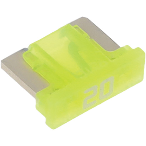 Fusible &agrave; lames pour automobiles LP de la s&eacute;rie MINI, Cartouche, 20 A, 58 V Les Distributions ICE