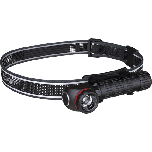 Lampe frontale avec clip de poche et aimant 2780R, DEL, 1250 lumens, 6 hres de fonctionnement, piles Rechargeable Les Distributions ICE