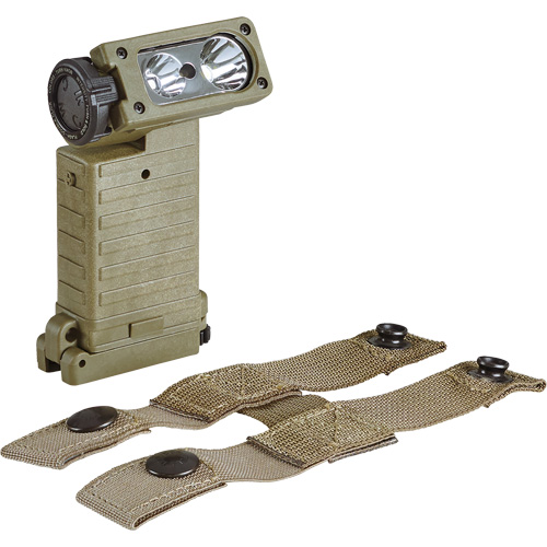 Lampe d'aviation haute puissance &agrave; carburant multiple Sidewinder X avec t&ecirc;te basculante, DEL, 275 lumens, Piles AA Les Distributions ICE