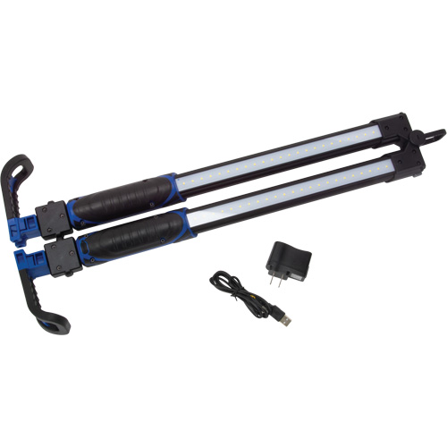 Foldable Underhood Work Light, Hook, Rechargeable, 1400 Lumens Les Distributions ICE