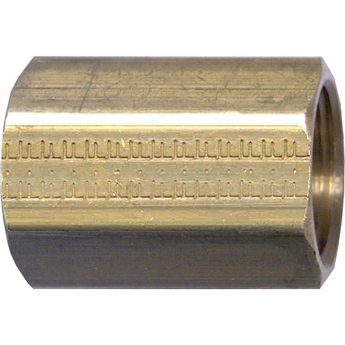 Raccord de tuyau, Laiton, 1/4" Les Distributions ICE