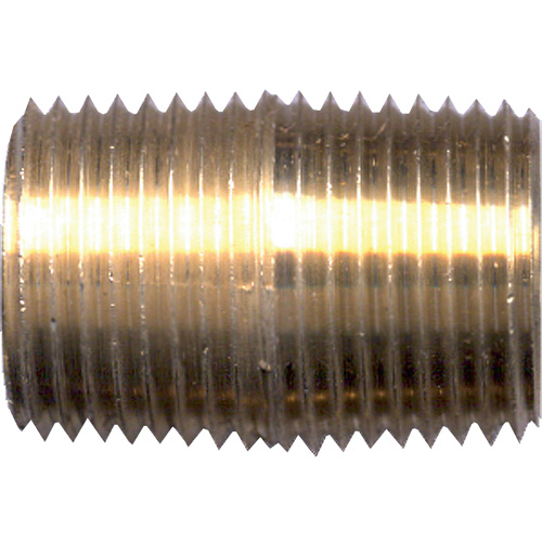 Close Nipple, Brass, 3/4", NPT Les Distributions ICE