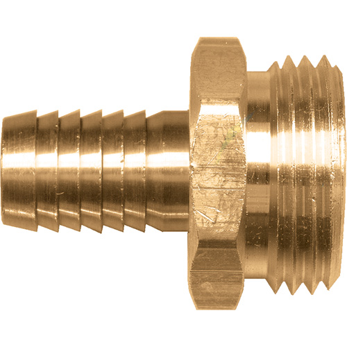 Male Hose Connector, Brass Les Distributions ICE