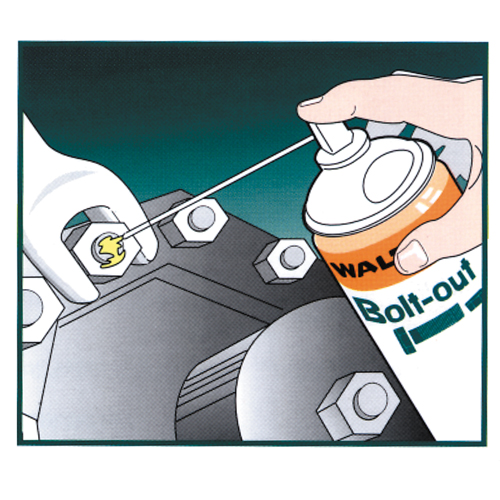 Bolt-Out Penetrating Lubricant, Aerosol Can Les Distributions ICE