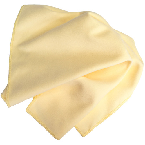 Polishing Cloths, Microfibre, Yellow Les Distributions ICE