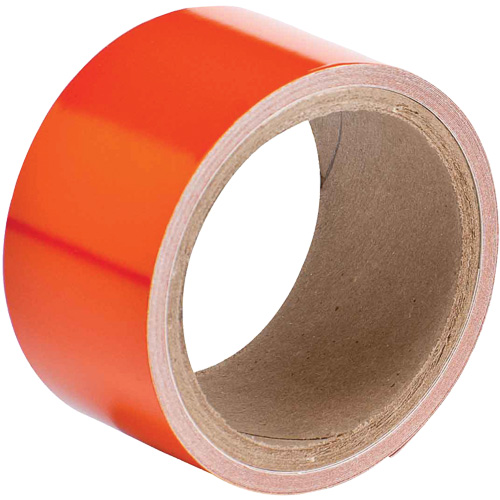 Reflective Marking Tape, 2" x 15', Acrylic, Orange Les Distributions ICE