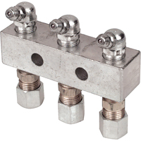 2-3/4" Long Header Block, 1/8" Thread Les Distributions ICE