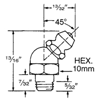 Fitting, 6 mm Thread Les Distributions ICE