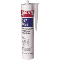 587 High Performance RTV Silicone Gasket Maker, Cartridge, Blue Les Distributions ICE
