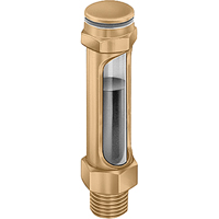 Brass Liquid Level Gauges - Straight, Threaded, 14-1/4" L, 225°F (107.22° C) Les Distributions ICE