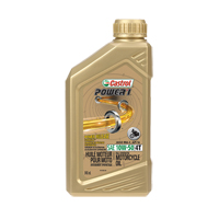 Huile pour moteur de moto 10W50 POWER 1, 946 ml, Bouteille Les Distributions ICE