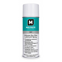 Film lubrifiant sec au silicone Molykote 557, Canette a&eacute;rosol Les Distributions ICE