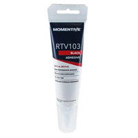 Momentive Silicone Sealant, Tube, Black Les Distributions ICE