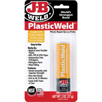 PlasticWeld Epoxy, 2 oz., Stick, Off-White Les Distributions ICE