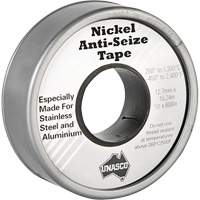 Nickel Anti-Seize Tape, 590" L x 1/2" W, Silver Les Distributions ICE
