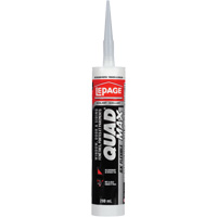 Quad&reg; Max Siding & Window Sealant, 280 ml, Tube, Off-White Les Distributions ICE