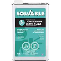 Diluant &agrave; lacque de calibre professionnel, Bidon rectangulaire, 3,78 L Les Distributions ICE