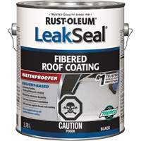 Rev&ecirc;tement de toiture &agrave; base de fibre LeakSeal Les Distributions ICE