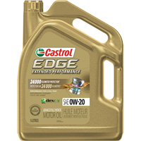 Huile pour moteur performance prolong&eacute;e 0W-20 Edge, 5 L, Cruche Les Distributions ICE
