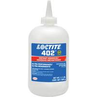 Adh&eacute;sif instantan&eacute; 402, Transparent, Bouteille, 500 g Les Distributions ICE