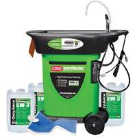 Trousse de bassin de nettoyage de pi&egrave;ces mobile SmartWasher SW-323 Les Distributions ICE