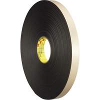 Double-Coated Foam Tape, 66 m (216') L x 12.7 mm (1/2") W, 31 mils, Polyethylene Les Distributions ICE