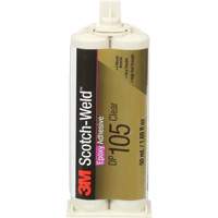 Scotch-Weld Adhesive, 1.7 fl. oz., Cartridge, Two-Part, Translucent Les Distributions ICE