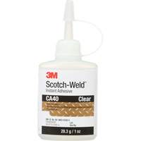 Adh&eacute;sif instantan&eacute;, 1 oz, Bouteille, Jaune Les Distributions ICE
