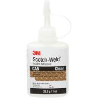 Adh&eacute;sif instantan&eacute; CA5 Scotch-Weld, Transparent, Bouteille, 1 oz Les Distributions ICE