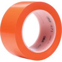 Ruban en vinyle 471, 50,8 mm (2") la x 32,9 m (108') lo, 5,2 mils, Orange Les Distributions ICE