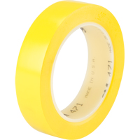 Ruban en vinyle 471, 25,4 mm (1") la x 32,9 m (108') lo, 5,3 mils, Jaune Les Distributions ICE