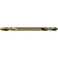 Foret &agrave; double pointe M2 Jet-Kut Gold qualit&eacute; sup&eacute;rieure, Acier rapide, 1/8", 1-15/16" lo Les Distributions ICE