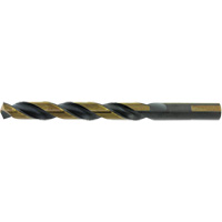 Foret de type Prentice M2 de premi&egrave;re qualit&eacute; noir et dor&eacute; Jet-Kut, 9/16", Acier rapide, Pointe de 135° Les Distributions ICE