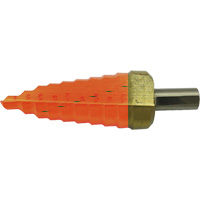 Foret &eacute;tag&eacute; &agrave; 9 &eacute;tages de qualit&eacute; sup&eacute;rieure Jet-Kut, 1/4" - 3/4", Incr&eacute;ments de 1/16", Acier rapide Les Distributions ICE
