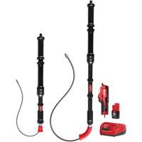 Ensemble de d&eacute;gorgeoir durinoir 2 outils M12 Trapsnake, &eacute;lectrique, Tulipe, 4'/6' Longueur du c&acirc;ble, 1/2"/3/8" Diam&egrave;tre du c&acirc;ble Les Distributions ICE