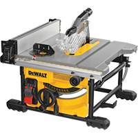 Scie &agrave; table compacte pour le chantier, 120 V, 15 A, 5800 tr/min Les Distributions ICE