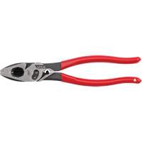 Lineman's Dipped Grip Pliers with Crimper & Bolt Cutter Les Distributions ICE
