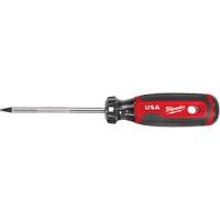 Square Screwdriver, #2 Tip, Round, 211 mm L, Cushion Grip Handle Les Distributions ICE