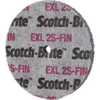 Meule homog&egrave;ne Scotch-Brite EXL, 3" x 1/2", Arbre de 1/4" Les Distributions ICE