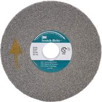 Meule d'&eacute;barbage EXL Scotch-Brite, 6" x 1", Arbre de 1" Les Distributions ICE