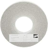 Meules d'&eacute;barbage EXL Scotch-Brite, 8" x 1", Arbre de 3", Oxyde d'aluminium Les Distributions ICE