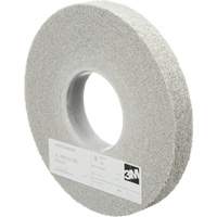 Meules d'&eacute;barbage EXL Scotch-Brite, 8" x 1", Arbre de 3", Oxyde d'aluminium Les Distributions ICE