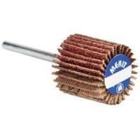 High Performance Micro-Mini Flap Wheel, Aluminum Oxide, 60 Grit, 3/4" x 5/8" x 1/8" Les Distributions ICE