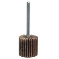 Super Finish Mini Flap Wheel, Aluminum Oxide, 60 Grit, 1-3/16" x 1/4" x 1/4" Les Distributions ICE