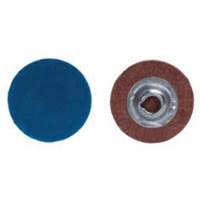 Quick-Change Discs, 2" Dia., 36 Grit, Zirconia Alumina Les Distributions ICE