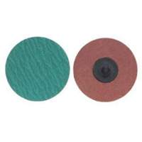 Quick-Change Discs, 3" Dia., 36 Grit, Zirconia Alumina Les Distributions ICE