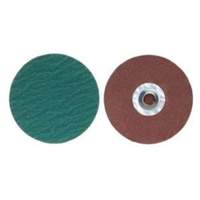 Quick-Change Discs, 3" Dia., 36 Grit, Zirconia Alumina Les Distributions ICE