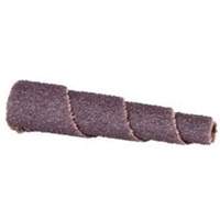 ALO Spiral Cartridge Roll, 60 Grit, 1" Dia., Aluminum Oxide, 2" L, 3/16" Arbor Les Distributions ICE