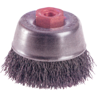 Crimped Wire Cup Brushes - High Speed Small Grinder Les Distributions ICE